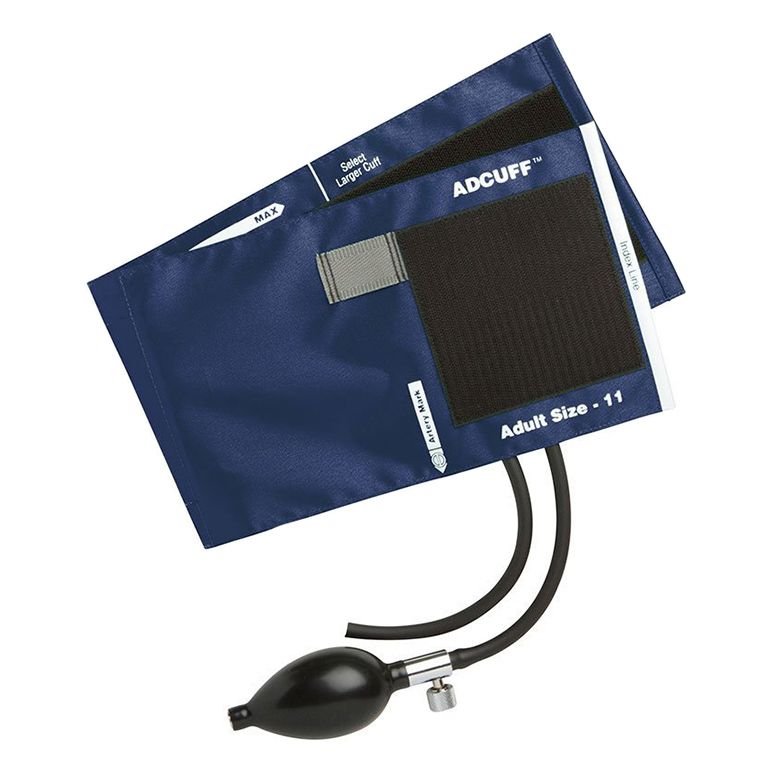 ADC Adcuff Sphygmomanometer Inflation System - Adult  Navy
