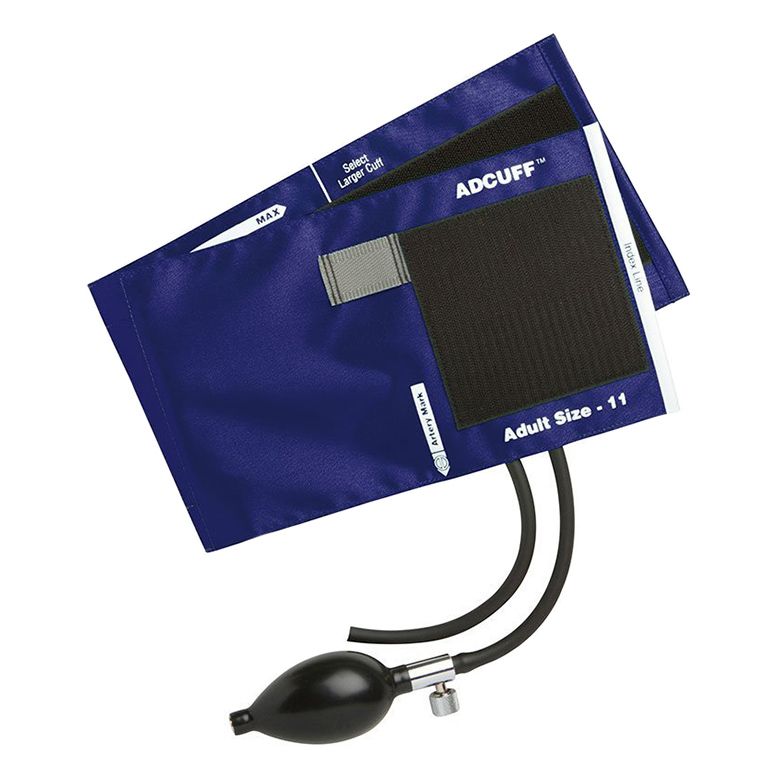 ADC Adcuff Sphygmomanometer Inflation System - Adult  Royal Blue