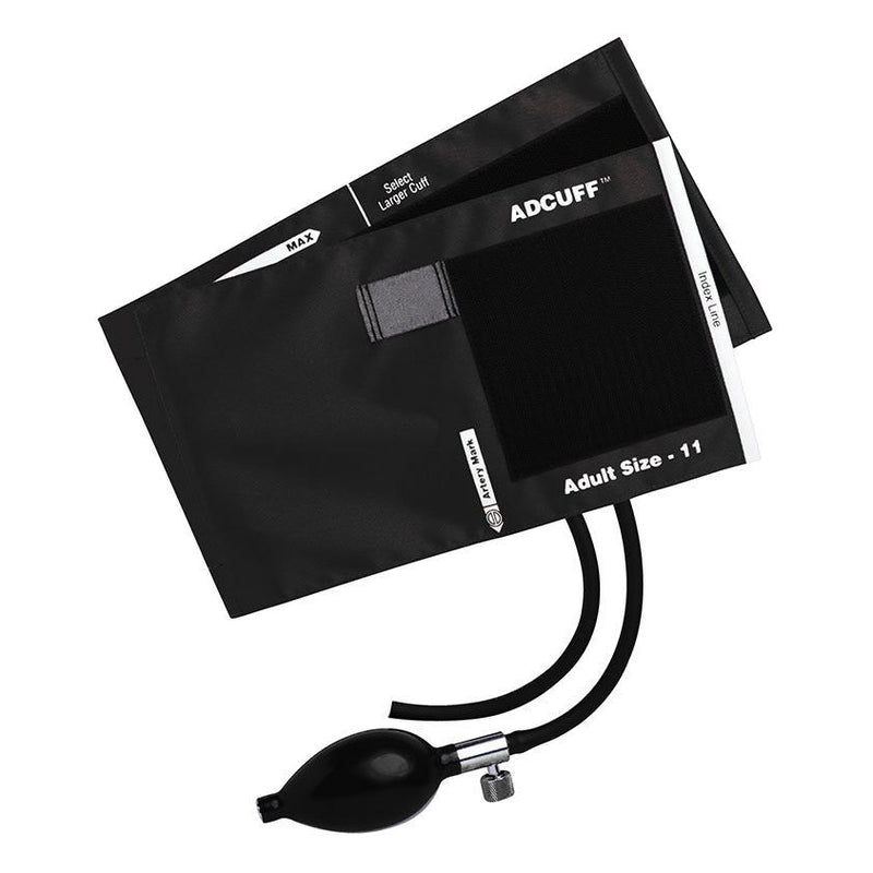 ADC Adcuff Sphygmomanometer Inflation System - Adult  Black