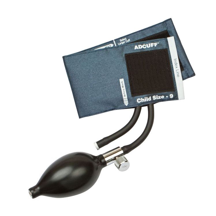 ADC Adcuff Sphygmomanometer Inflation System - Child  Navy
