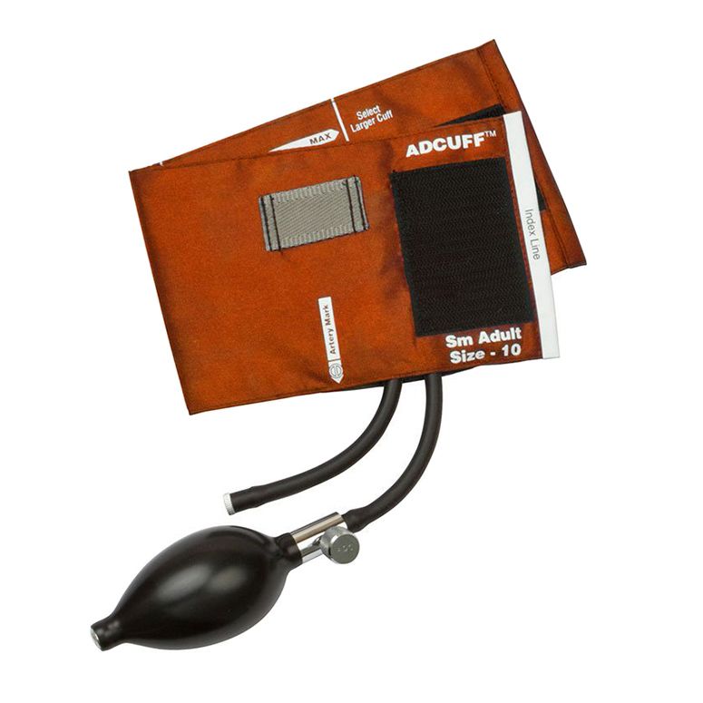 ADC Adcuff Sphygmomanometer Inflation System - Small Adult  Orange