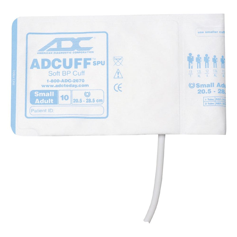 ADC Adcuff SPU Cuff and Bladder with One Tube (20/Pkg)  Small Adult - Royal Blue