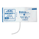 ADC Adcuff SPU Cuff and Bladder with One Tube - Adult Long - Navy