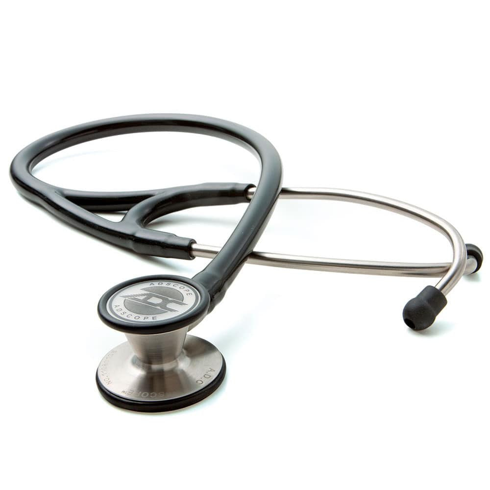 ADC Adscope 601 Convertible Cardiology Stethoscope - Black