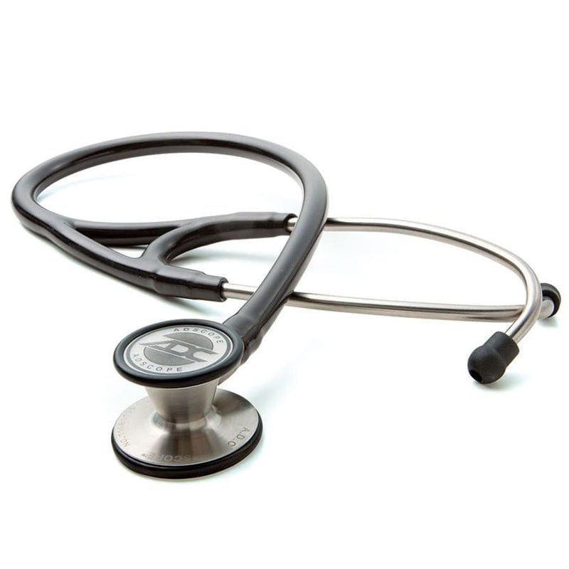 ADC Adscope 601 Convertible Cardiology Stethoscope  Metallic Gray
