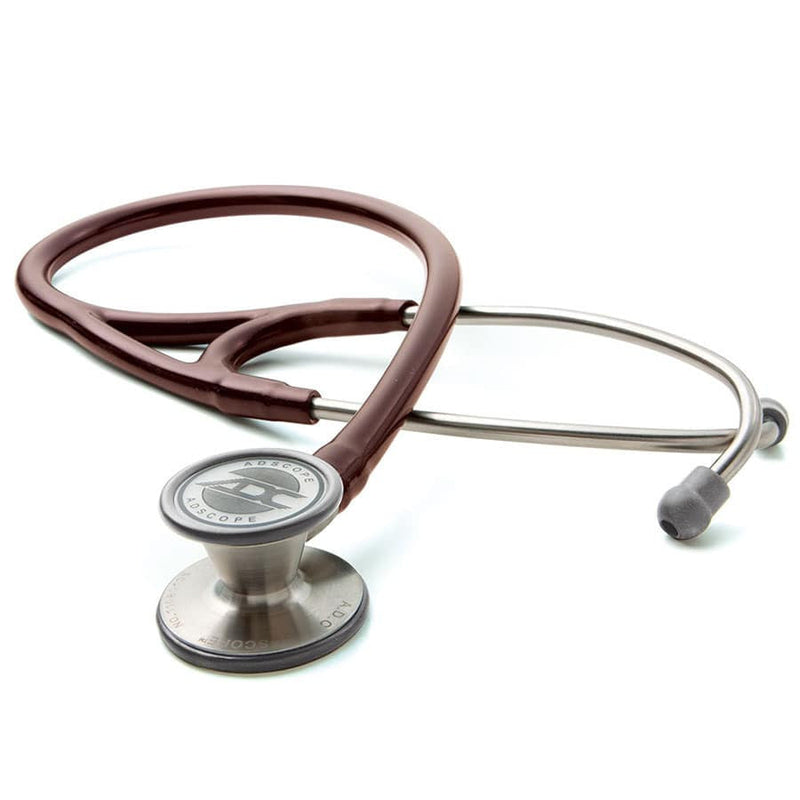 ADC Adscope 601 Convertible Cardiology Stethoscope  Burgundy