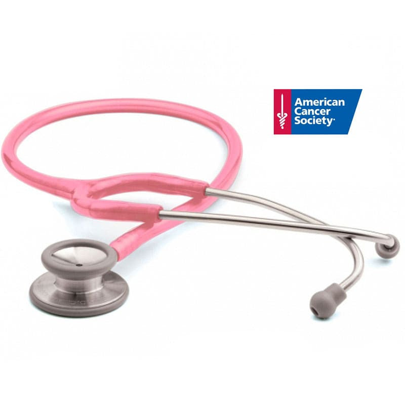 ADC Adscope 603 Clinician Stethoscope  Breast Cancer Awareness Metallic Pink