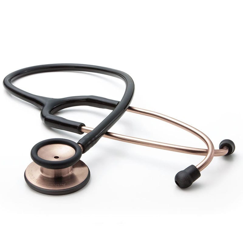 ADC Adscope 603 Clinician Stethoscope  Copper Finish/Black Tubing