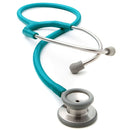 ADC Adscope 604 Pediatric Clinician Stethoscope - Metallic Caribbean