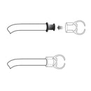 ADC Adscope 604 Pediatric Clinician Stethoscope Eartip Removal Instructions