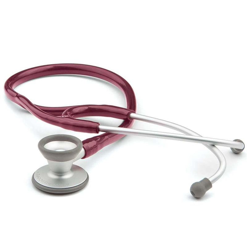 ADC Adscope 606 Ultra-lite Cardiology Stethoscope  Burgundy