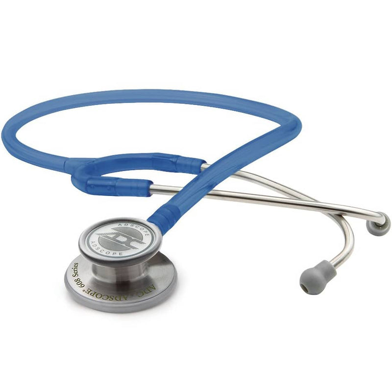 ADC Adscope 608 Convertible Clinician Stethoscope  Sapphire Ice