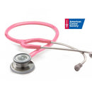 ADC Adscope 608 Convertible Clinician Stethoscope - Breast Cancer Awareness Metallic Pink
