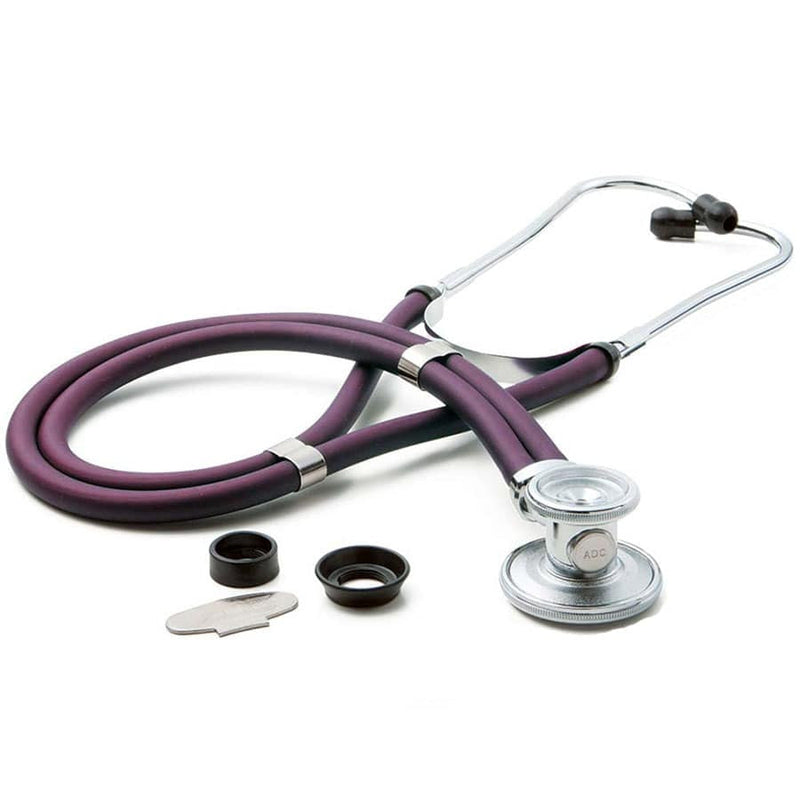 ADC Adscope 641 Sprague Stethoscope  Purple - Display Packaging