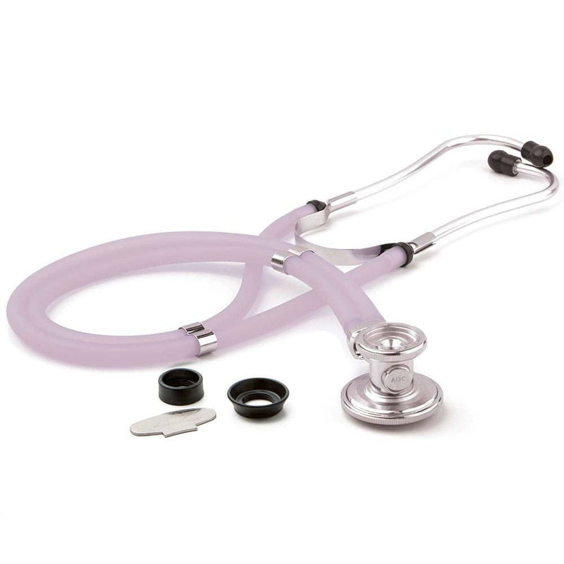 ADC Adscope 641 Sprague Stethoscope  Frosted Lilac - Display Packaging