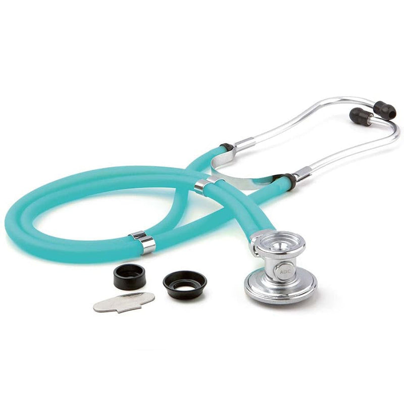 ADC Adscope 641 Sprague Stethoscope  Frosted Peacock - Display Packaging