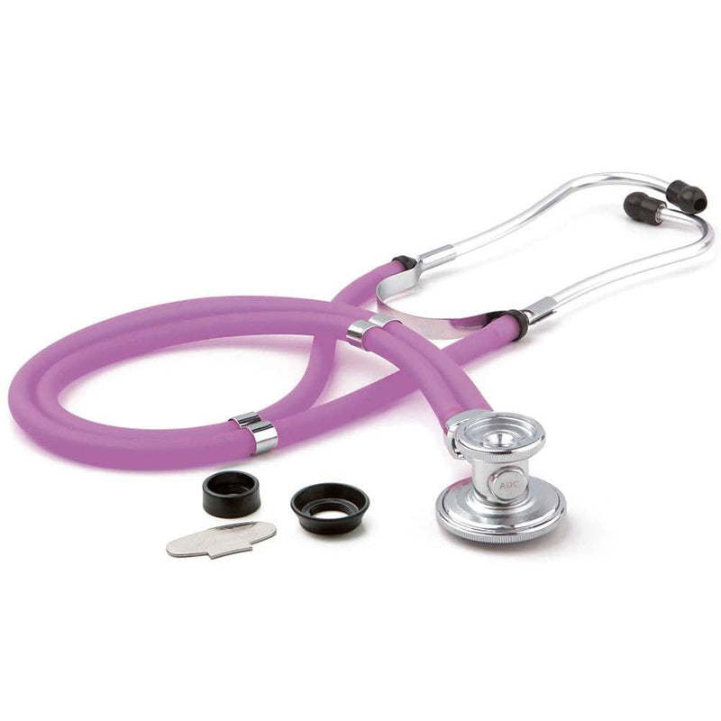 ADC Adscope 641 Sprague Stethoscope  Frosted Plum - Display Packaging