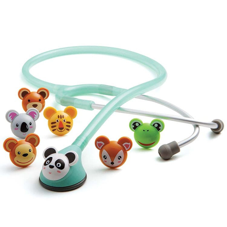 ADC Adscope Adimals 618 Platinum Pediatric Stethoscope  Adimals Seafoam