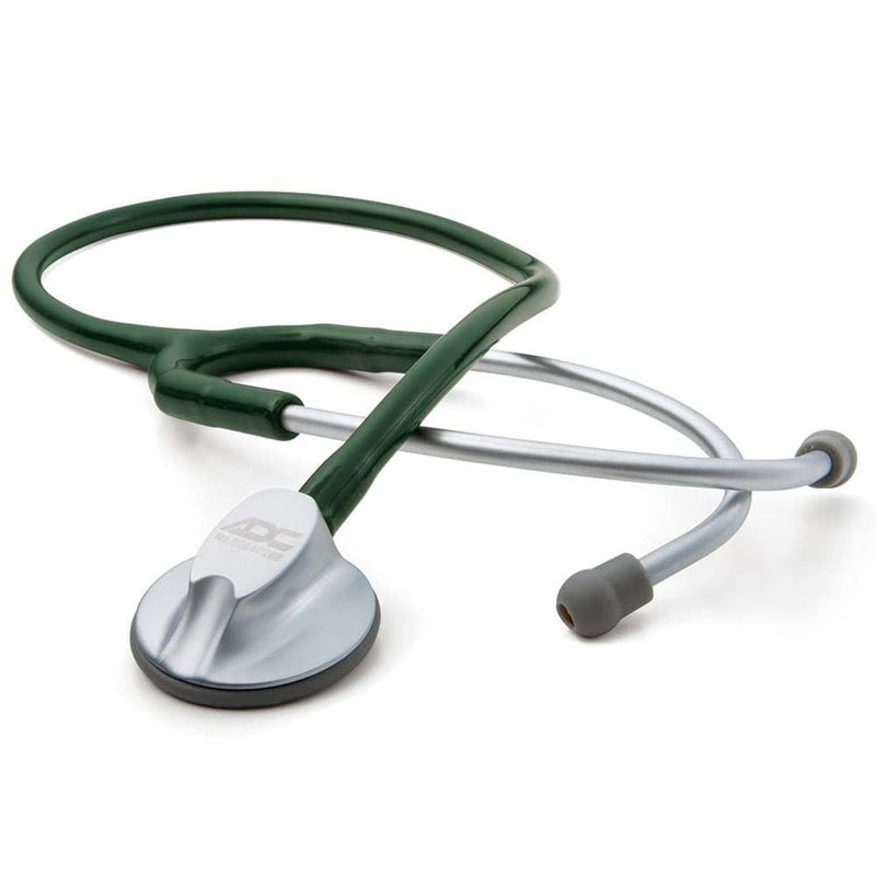 ADC Adscope-Lite 612 Platinum Clinician Stethoscope  Dark Green
