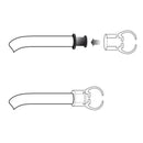 ADC Adscope-Lite 614 Platinum Pediatric Stethoscope Eartip Removal Instructions
