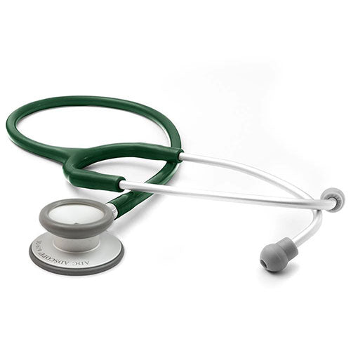 ADC Adscope-Lite 619 Ultra-Lite Clinician Stethoscope  Dark Green