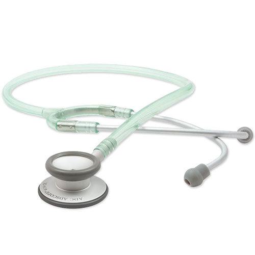 ADC Adscope-Lite 619 Ultra-Lite Clinician Stethoscope  Sea Glass