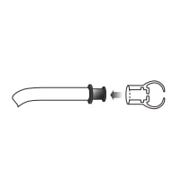 ADC Adsoft Plus Eartip Adapter (1 Pair)  Display Packaging