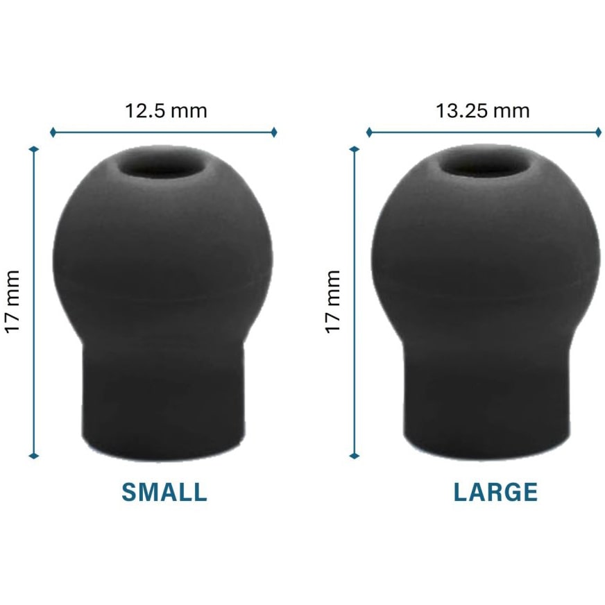 ADC Adsoft POP Snap-On Silicone Eartips sizes