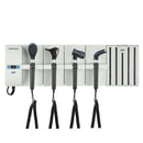 ADC Adstation 5610-56 3.5V Wall Otoscope/Ophthalmoscope/Throat Illuminator/Dermascope Diagnostic Set with Specula Dispenser