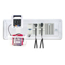 ADC Adstation 56102 3.5V Wall Otoscope/Coax Plus Ophthalmoscope Diagnostic Set with Wallboard for ADView 2 - With ADView 2
