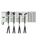 ADC Adstation 56102-56 3.5V Wall Otoscope/Coax Plus Ophthalmoscope/Throat Illuminator/Dermascope Diagnostic Set with Specula Dispenser