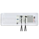 ADC Adstation 5611-35 3.5V Wall Otoscope/Dermascope Diagnostic Set with Wallboard for ADView 2  LED Oto|LED Dermascope|Dispenser|Thermometer