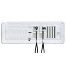 ADC Adstation 5611-35 3.5V Wall Otoscope/Dermascope Diagnostic Set with Wallboard for ADView 2  LED Otoscope/LED Dermascope with Specula Dispenser