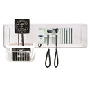 ADC Adstation 5611-35 3.5V Wall Otoscope/Dermascope Diagnostic Set with Wallboard and Clock Aneroid