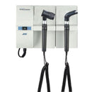 ADC Adstation 5613-6 3.5V Wall Throat Illuminator/Dermascope Diagnostic Set