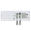 ADC Adstation 5680 3.5V Wall PMV Otoscope/Ophthalmoscope Diagnostic Set with Wallboard for ADView 2  Xenon Oto|LED Ophth|Dispenser|Thermometer