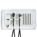 ADC Adstation 5680 3.5V Wall PMV Otoscope/Ophthalmoscope Diagnostic Set with Wallboard