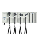 ADC Adstation 56802-56 3.5V Wall PMV Otoscope/Coax Plus Ophthalmoscope/Throat Illuminator/Dermascope Diagnostic Set 