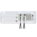 ADC Adstation 5681-35 3.5V Wall PMV Otoscope/Dermascope Diagnostic Set with Wallboard for ADView 2 - With Thermometer