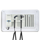 ADC Adstation 5681-36 3.5V Wall PMV Otoscope/Throat Illuminator Diagnostic Set with Wallboard  Xenon Otoscope/LED Throat Illuminator with Specula