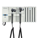 ADC Adstation 5681-5 3.5V Wall PMV Otoscope/Dermascope Diagnostic Set  LED Oto|LED Dermascope|Aneroid|Dispenser