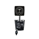 ADC Adstation 5681-5 3.5V Wall PMV Otoscope/Dermascope Diagnostic Set - Clock Aneroid Sphygmomanometer with Basket