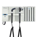 ADC Adstation 5681-6 3.5V Wall PMV Otoscope/Throat Illuminator Diagnostic Set  Xenon Oto|LED Throat Illuminator|Aneroid|Dispenser