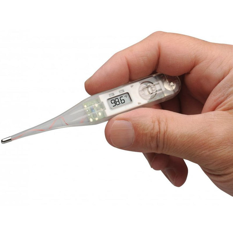 ADC Adtemp 412 Digital Thermometer in hand