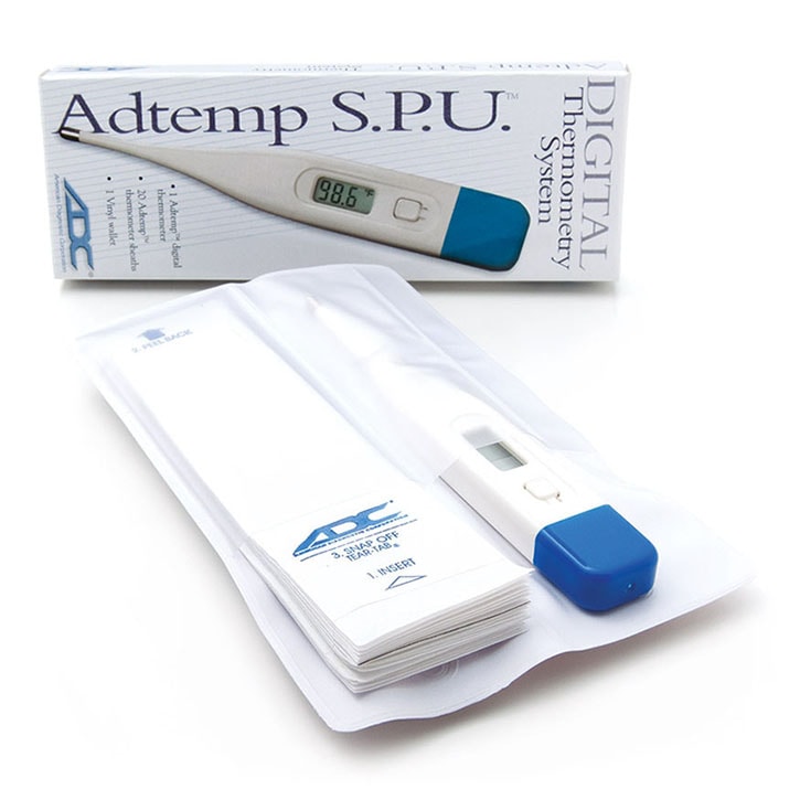 ADC Adtemp 413 Digital Thermometer SPU Kit - Blue Cap - Oral