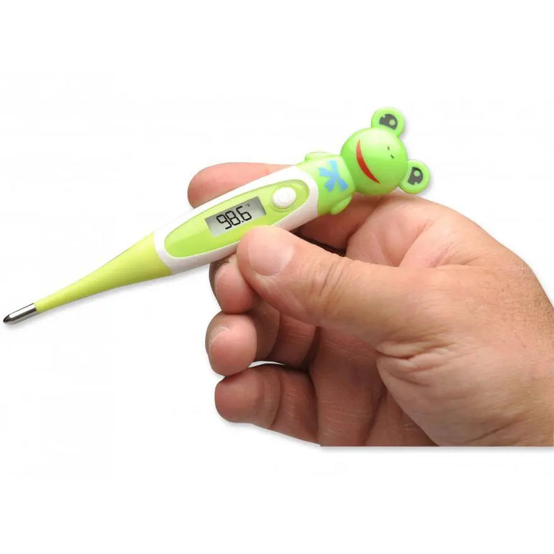 ADC Adtemp 426 Adimals Digital Thermometer in hand