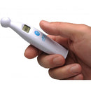 ADC Adtemp 427 Temple Touch Thermometer in hand