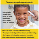 ADC Adtemp 427 Temple Touch Thermometer (12/Pkg) 