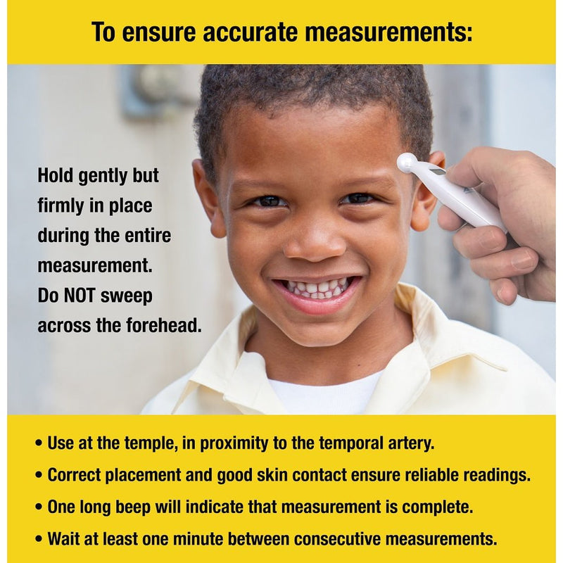 ADC Adtemp 427 Temple Touch Thermometer (12/Pkg) 