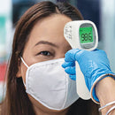 ADC Adtemp 433 Non-Contact Thermometer in use